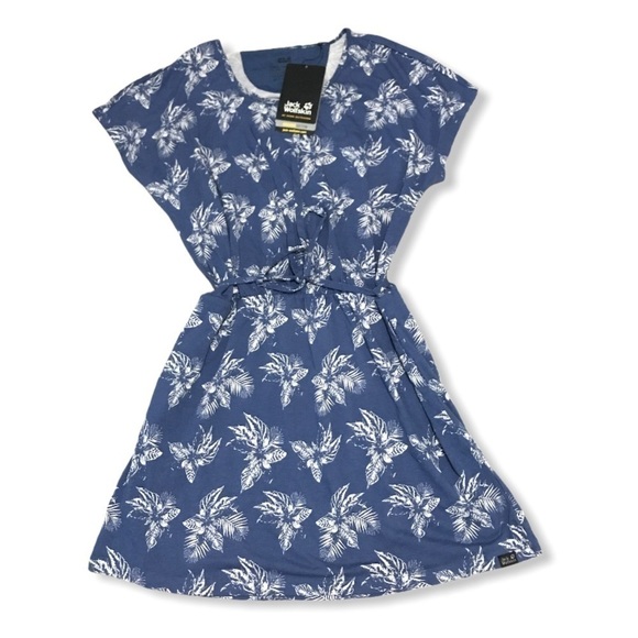 🔥$SALE$🔥 NWT Jack Wolfskin Tropical Pocket Dress - Picture 1 of 9